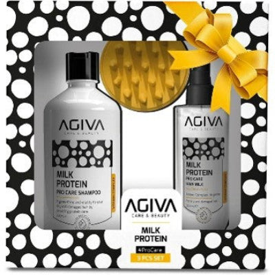 Crown Hair™ Agiva Milk Protein Pro Care Set