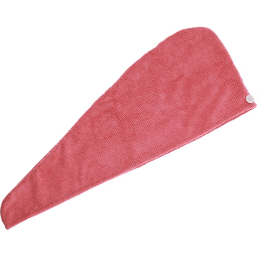 Pink Microfiber Hair Turban