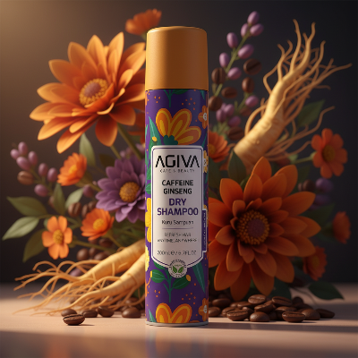 Crown Hair™ Agiva Caffeine & Ginseng Dry Shampoo 200ml