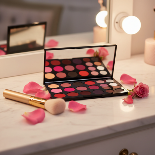 20 Colour Pro Lip Palette – 12 Matte Lipsticks & 8 Lip Glosses